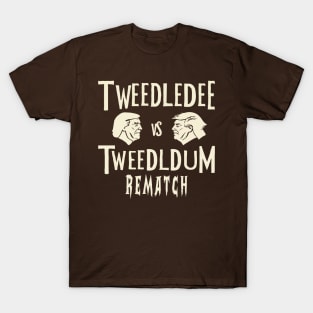 Tweedledee VS Tweedledum REMATCH T-Shirt